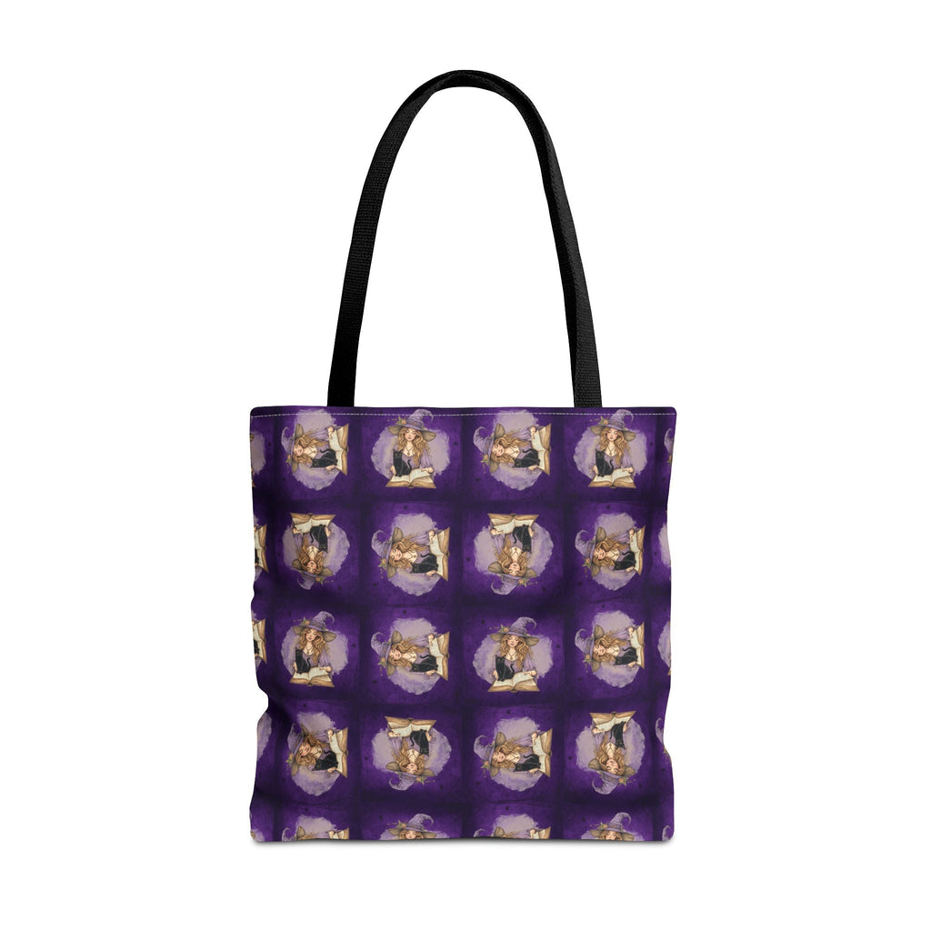 Vibrant Witchy Cat Lady Tote Bag - Bags, Tote - EpiAl's Shop