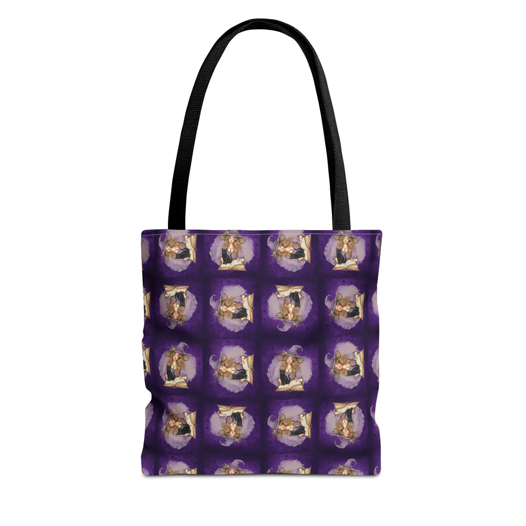 Vibrant Witchy Cat Lady Tote Bag - Bags, Tote - EpiAl's Shop