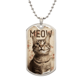 Vintage Meow Tabby Necklace - Jewelry, Necklaces - EpiAl's Shop
