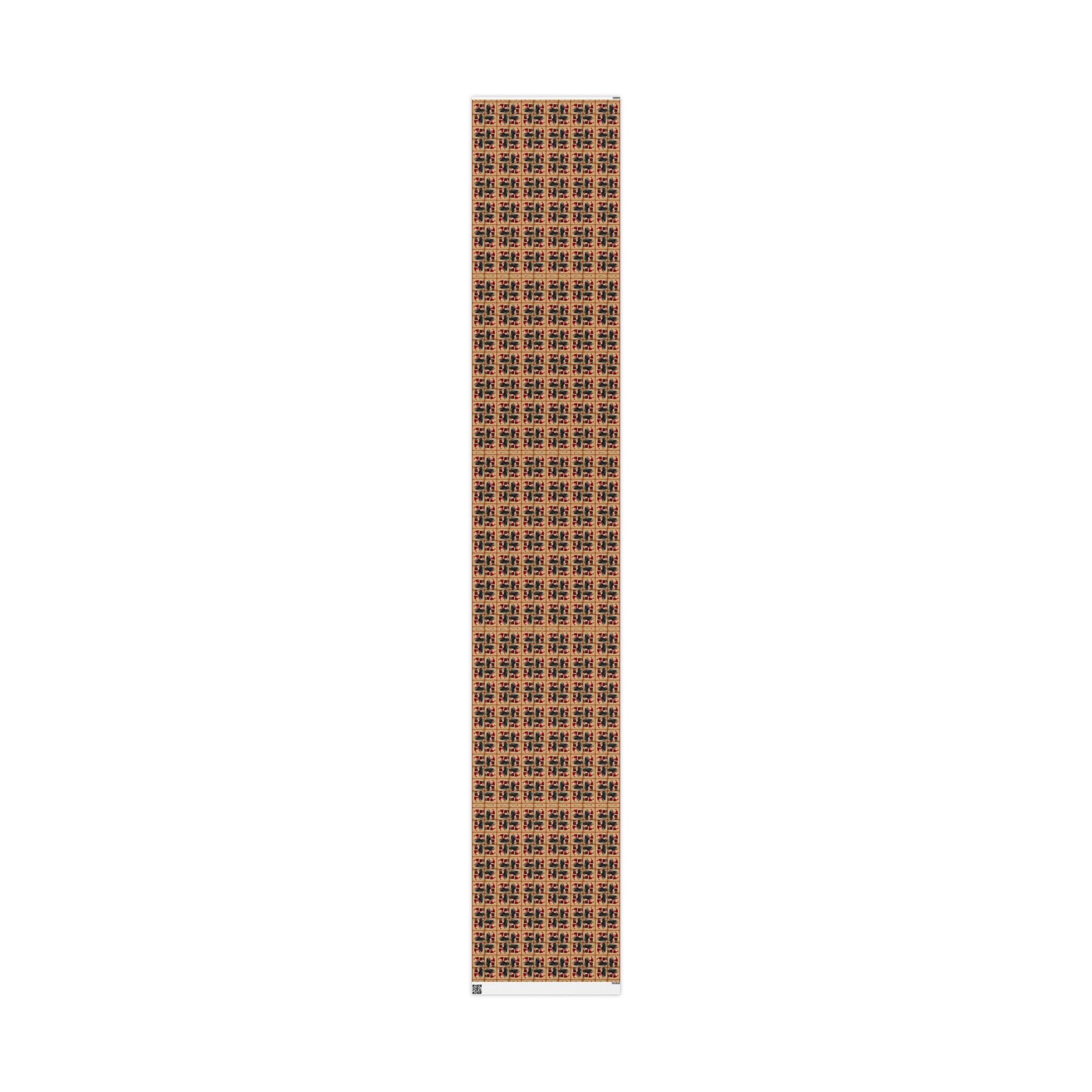 Vintage Trump & Santa Holiday Wrapping Paper - Paper Products, Gift Wrapping Paper - EpiAl's Shop