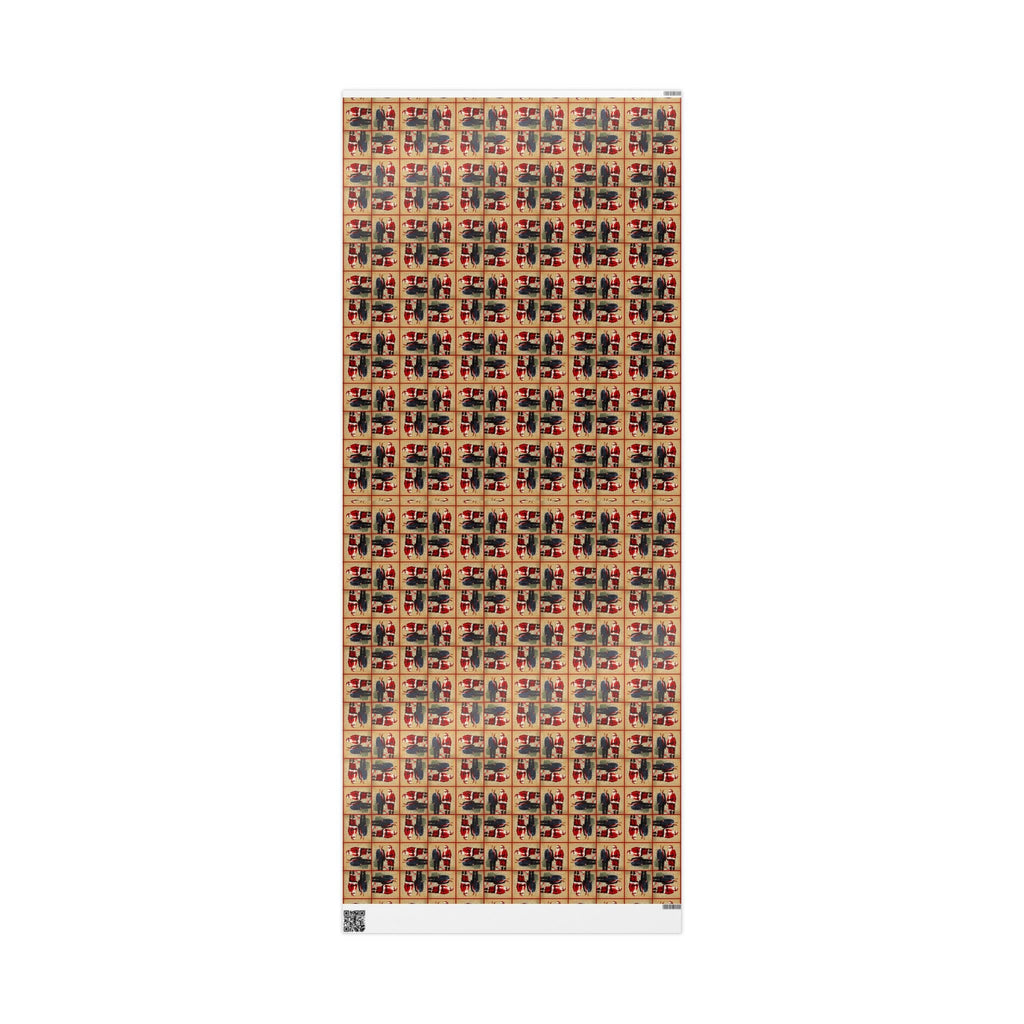 Vintage Trump & Santa Holiday Wrapping Paper - Paper Products, Gift Wrapping Paper - EpiAl's Shop