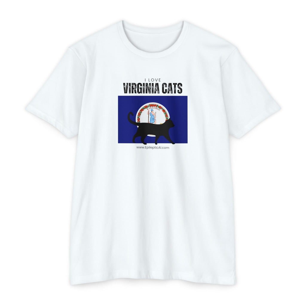 Virginia Cats Unisex CVC Jersey T - shirt - T - Shirt - Epileptic Al’s Shop