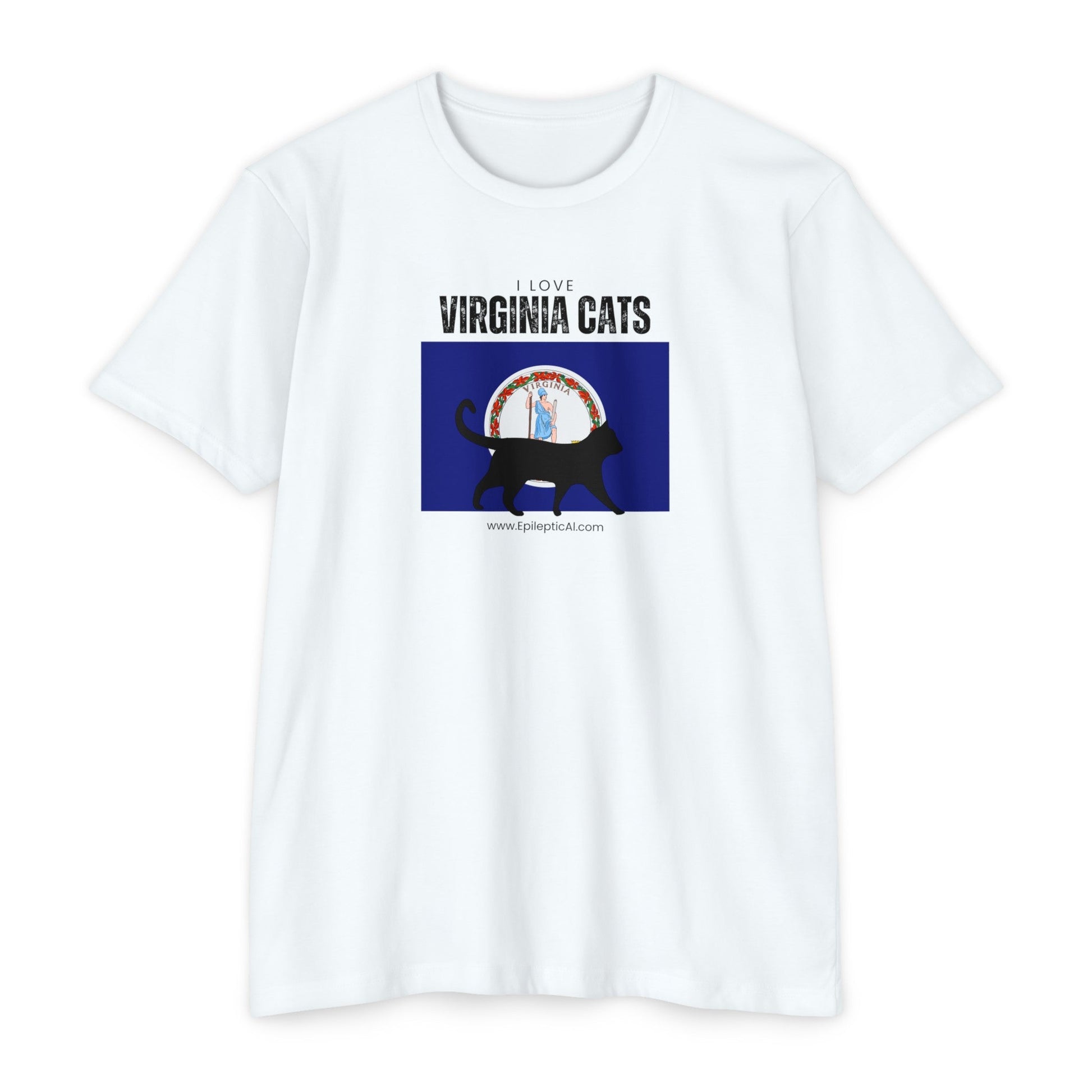 Virginia Cats Unisex CVC Jersey T - shirt - T - Shirt - Epileptic Al’s Shop