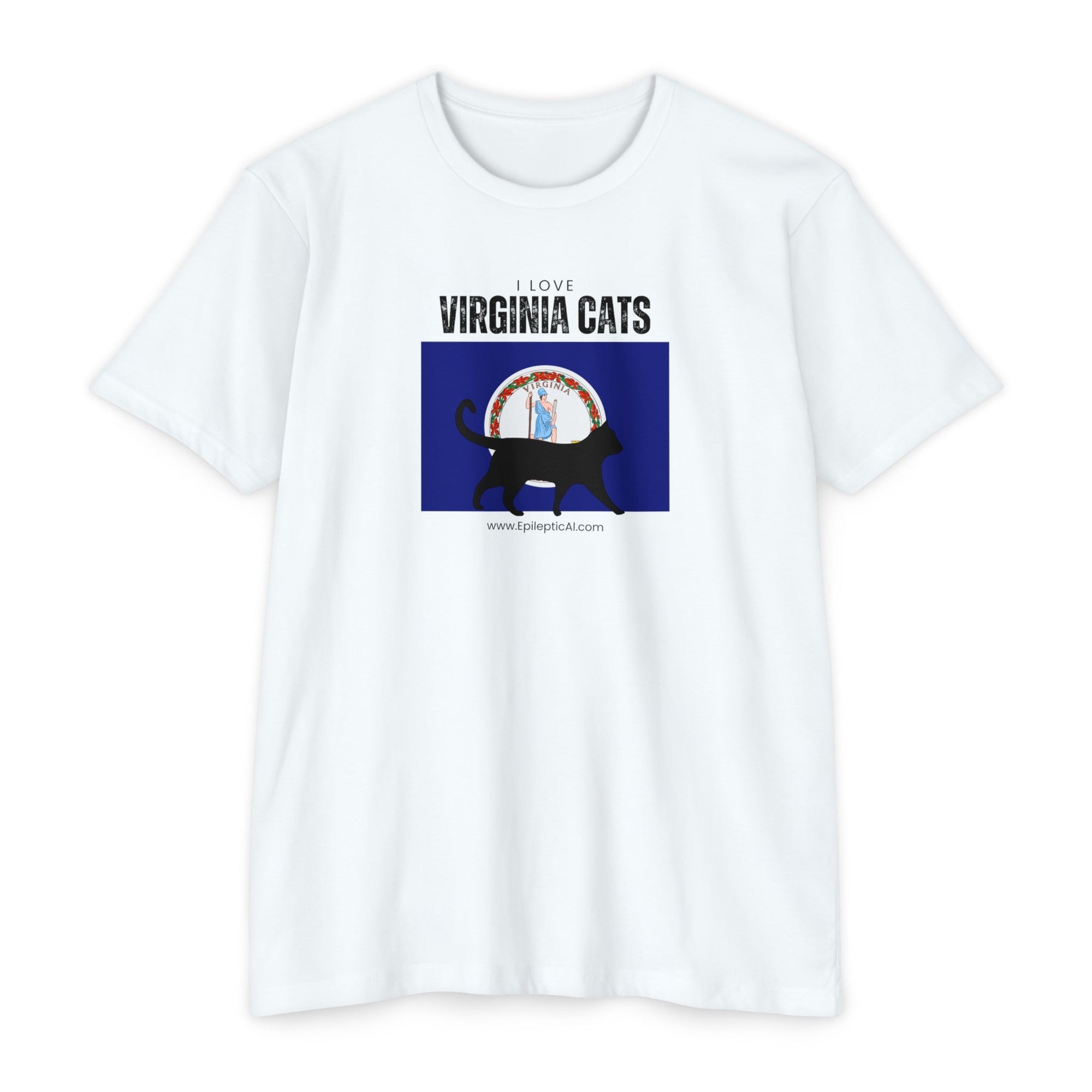 Virginia Cats Unisex CVC Jersey T - shirt - T - Shirt - Epileptic Al’s Shop