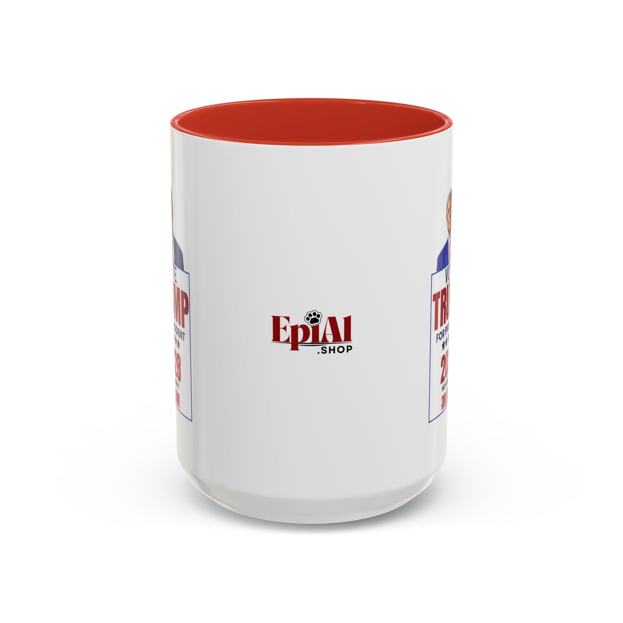 Vote Trump for President Coffee Mug – 11oz & 15oz Accent Mug for Political Enthusiasts - Drinkware, Coffee Mugs - EpiAl's Shop