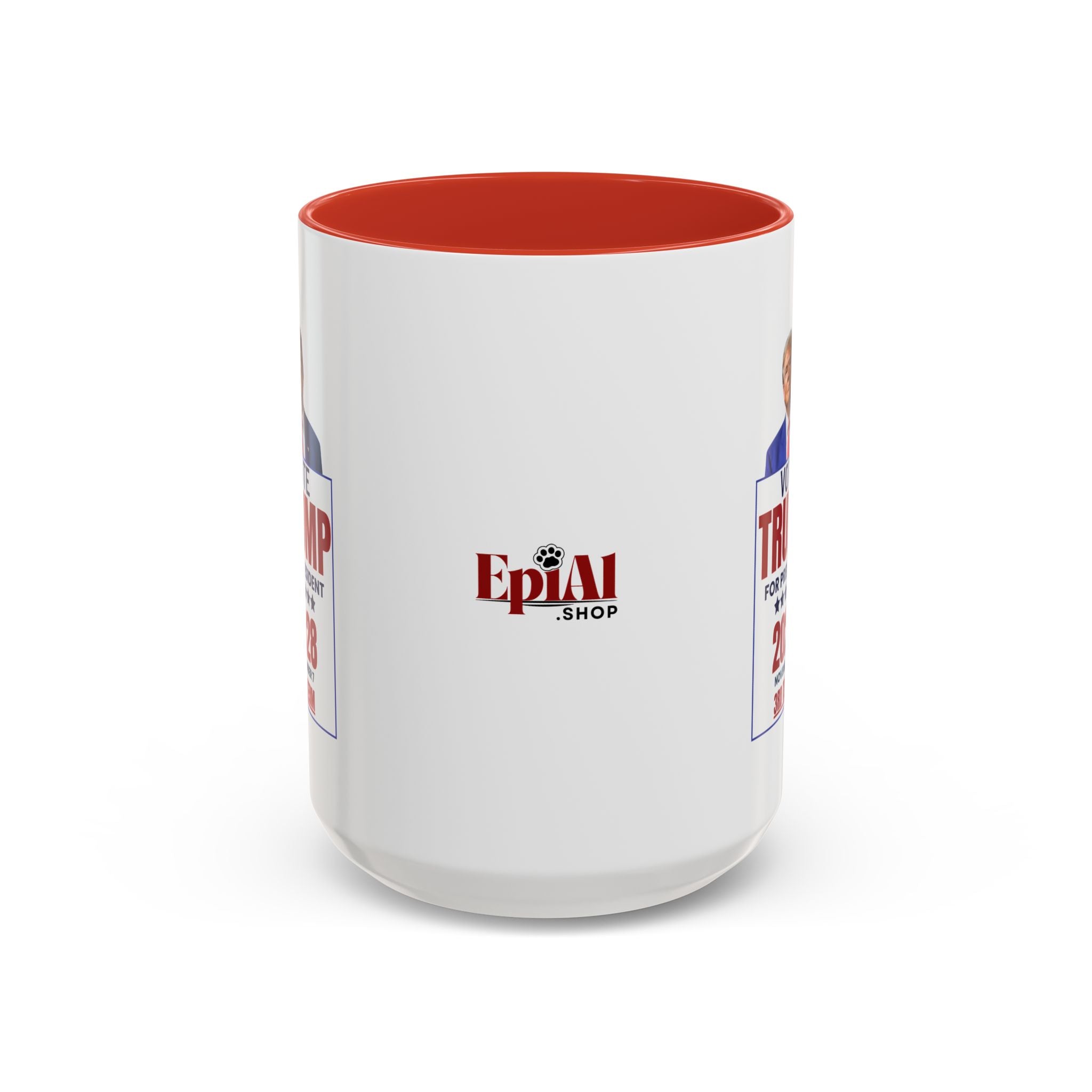 Vote Trump for President Coffee Mug – 11oz & 15oz Accent Mug for Political Enthusiasts - Drinkware, Coffee Mugs - EpiAl's Shop