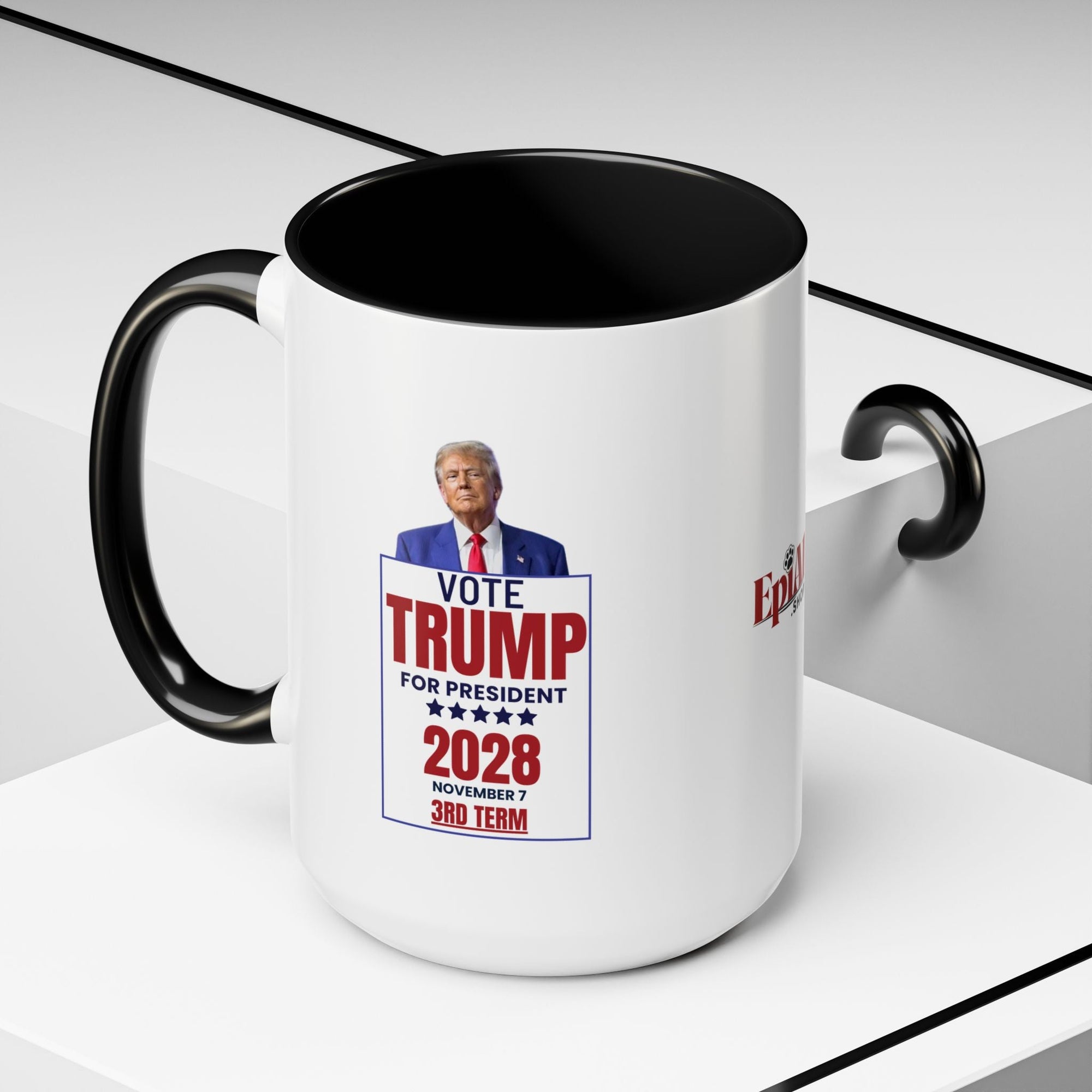 Vote Trump for President Coffee Mug – 11oz & 15oz Accent Mug for Political Enthusiasts - Drinkware, Coffee Mugs - EpiAl's Shop