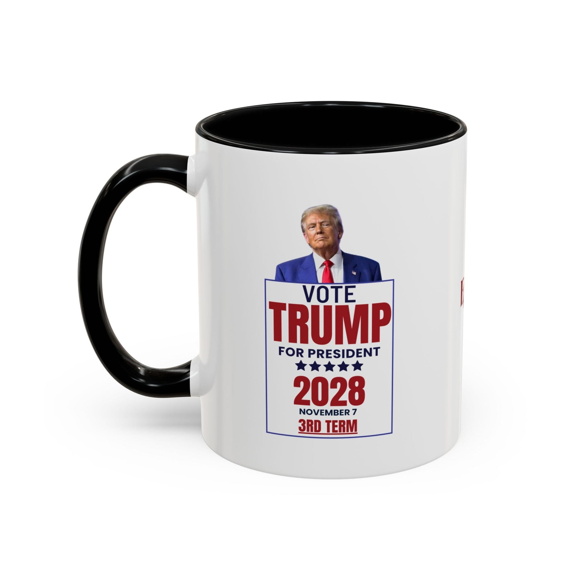 Vote Trump for President Coffee Mug – 11oz & 15oz Accent Mug for Political Enthusiasts - Drinkware, Coffee Mugs - EpiAl's Shop