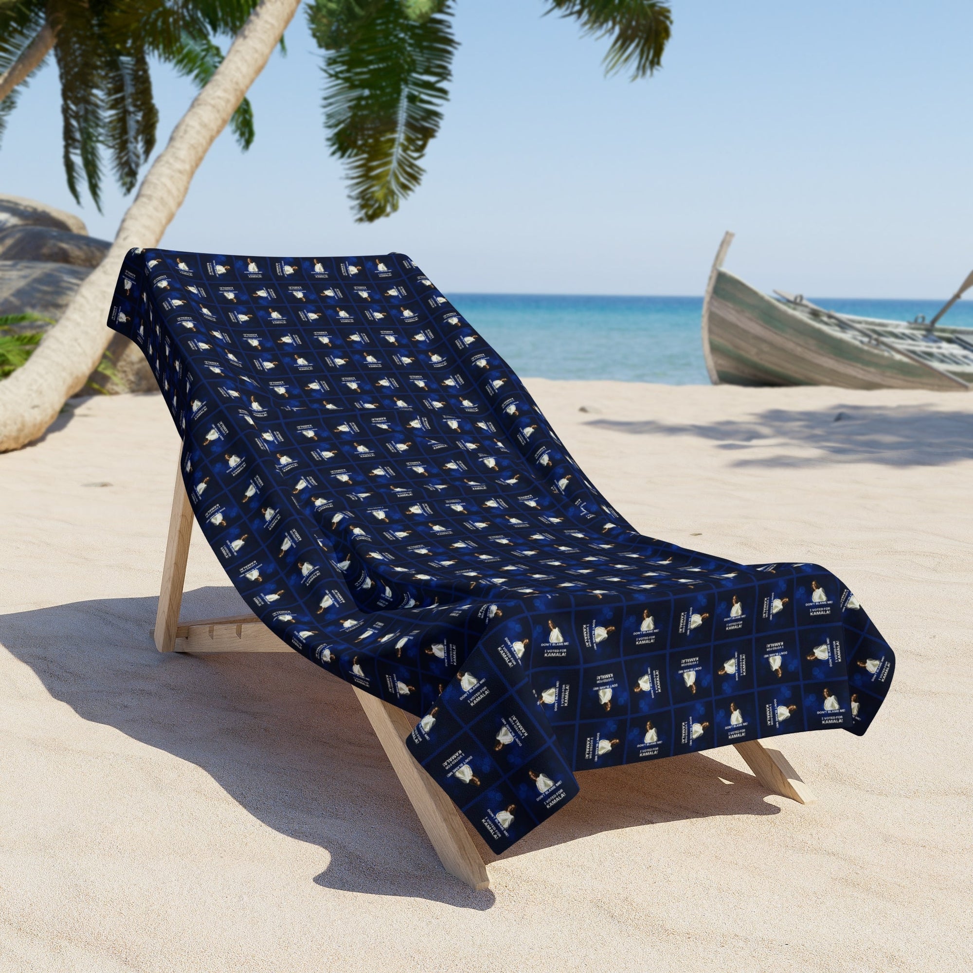 Voted for Kamala Beach Towel - Decor, Towels, Beach - EpiAl's Shop