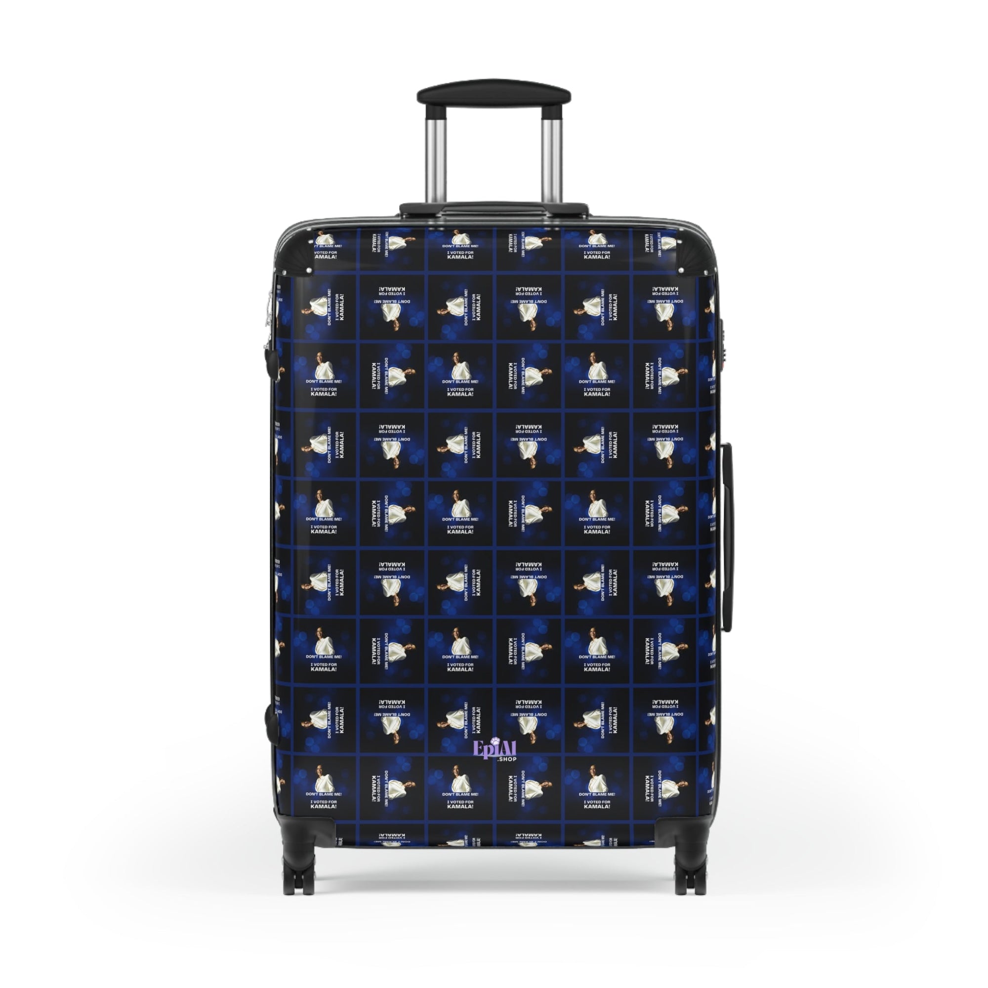 Voted for Kamala Patterned Suitcase - Bags, Suitcases - EpiAl's Shop