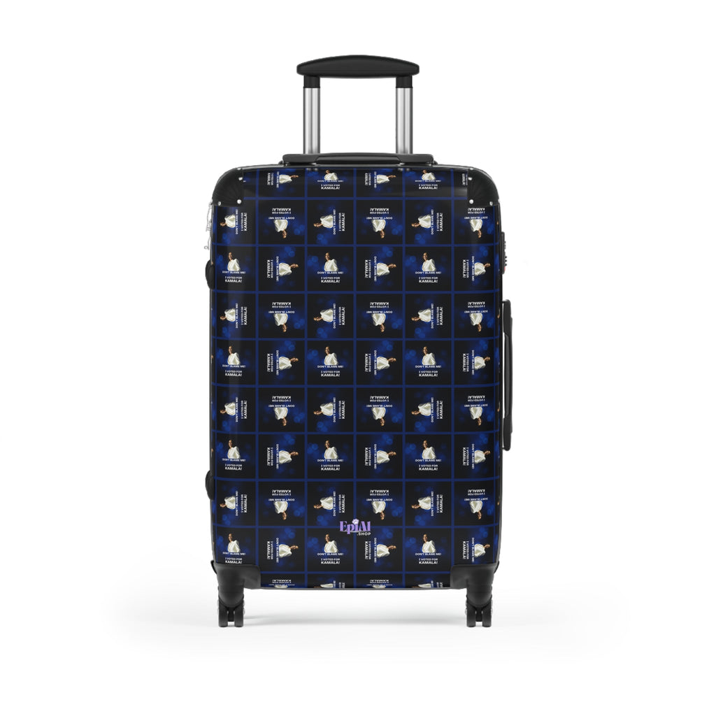 Voted for Kamala Patterned Suitcase - Bags, Suitcases - EpiAl's Shop
