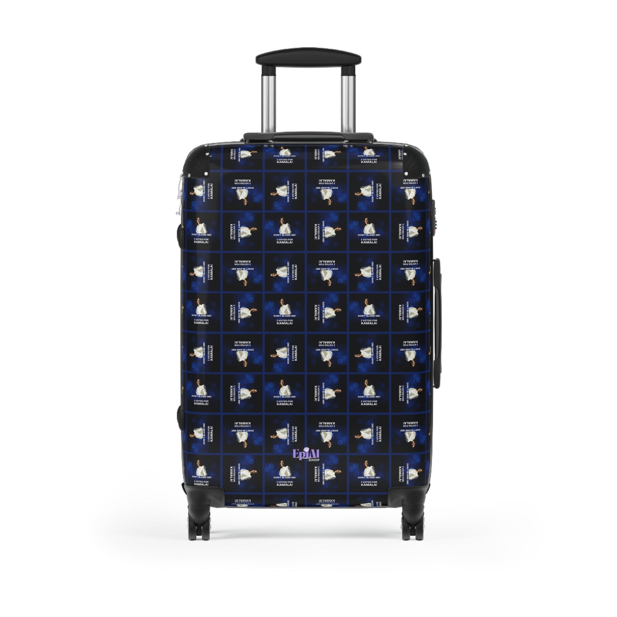 Voted for Kamala Patterned Suitcase - Bags, Suitcases - EpiAl's Shop