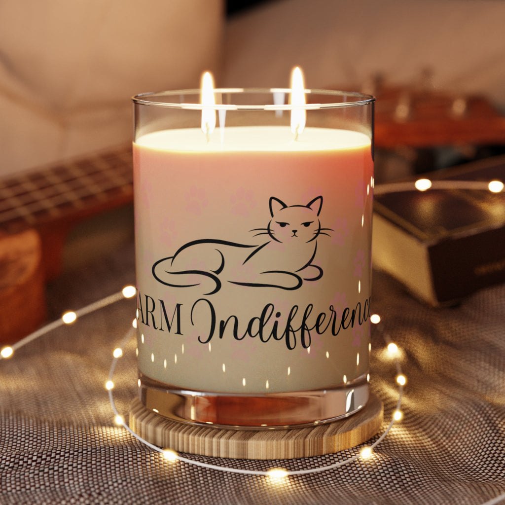 Warm Indifference – Indifferent Cat Soy Candle - Decor, Candles, Scented - EpiAl's Shop
