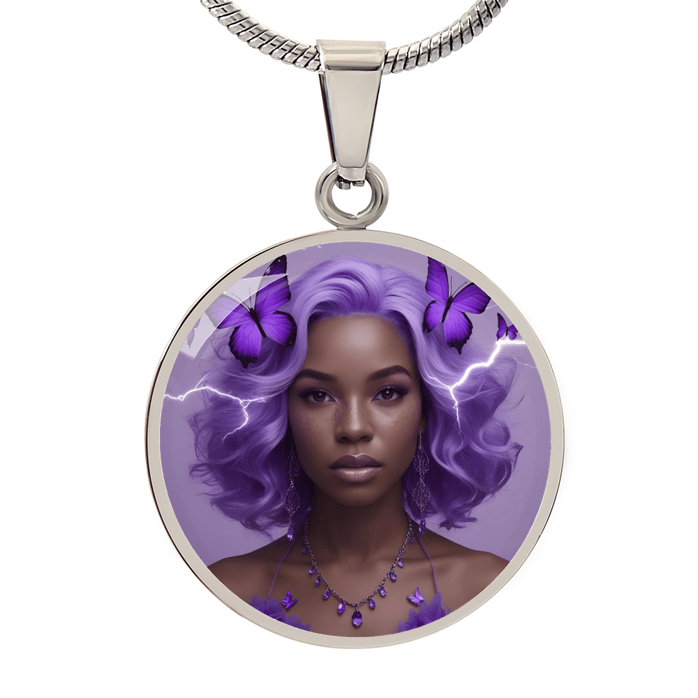 Warrior Strong Woman Pendant Necklace - Jewelry, Necklaces - EpiAl's Shop