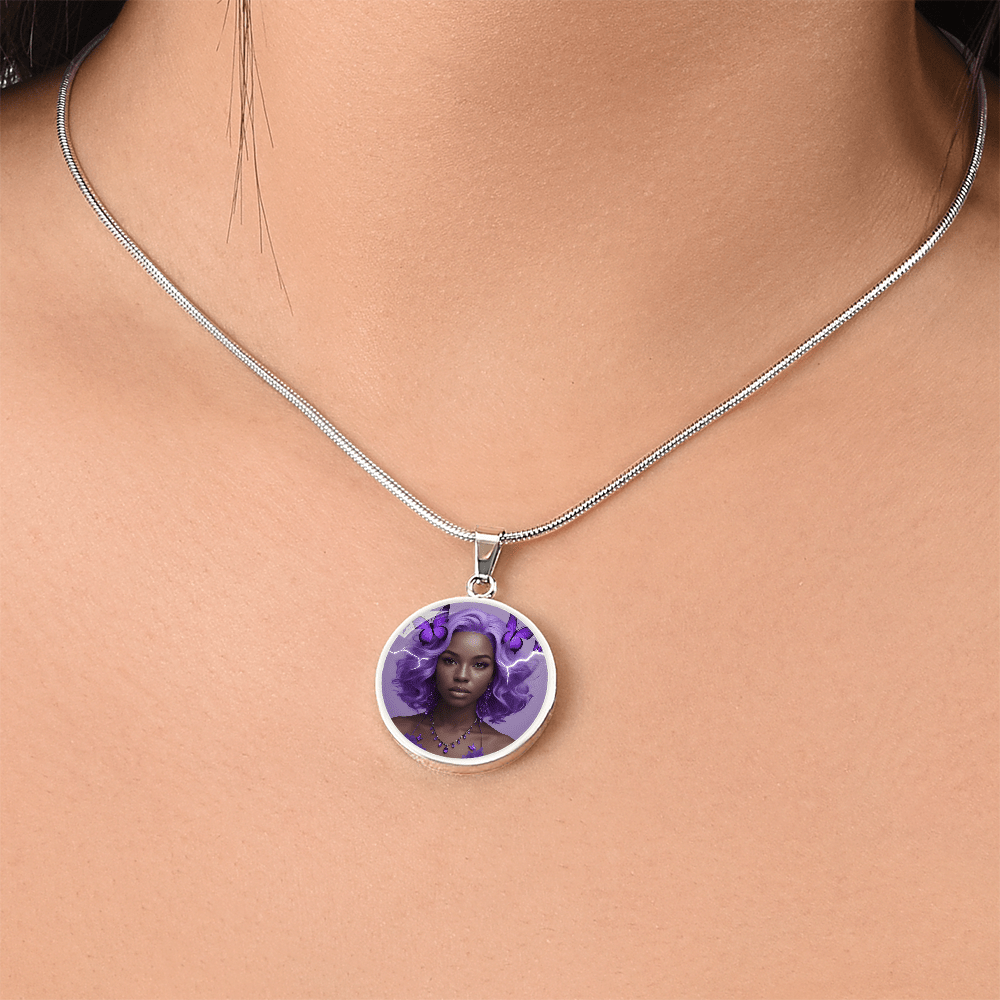 Warrior Strong Woman Pendant Necklace - Jewelry, Necklaces - EpiAl's Shop