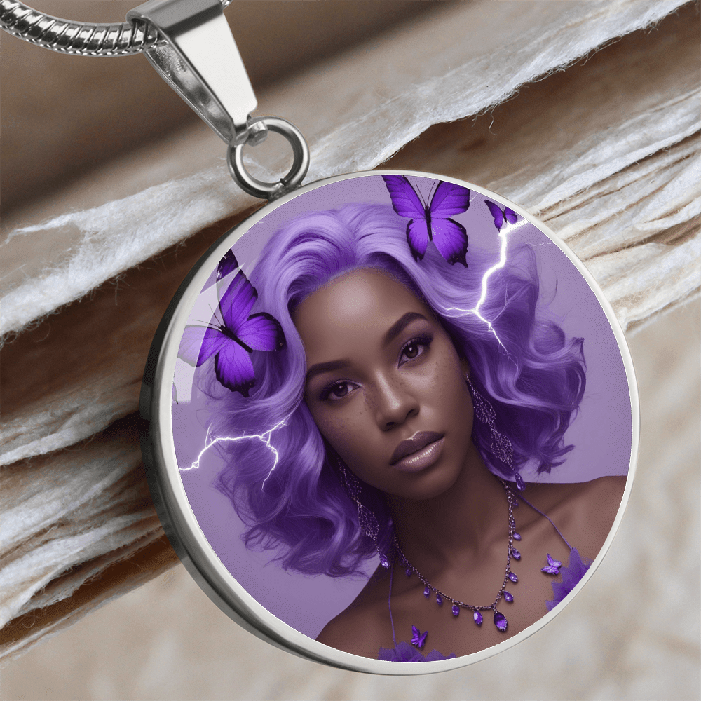 Warrior Strong Woman Pendant Necklace - Jewelry, Necklaces - EpiAl's Shop