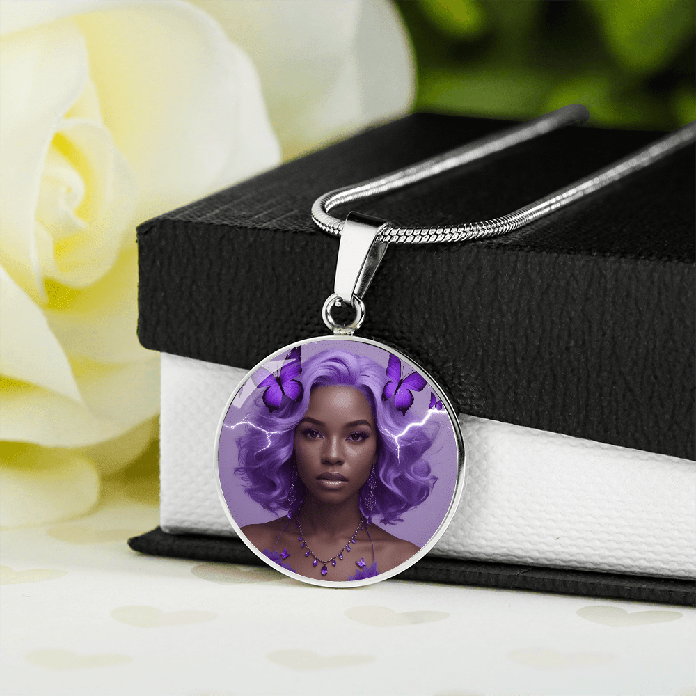 Warrior Strong Woman Pendant Necklace - Jewelry, Necklaces - EpiAl's Shop