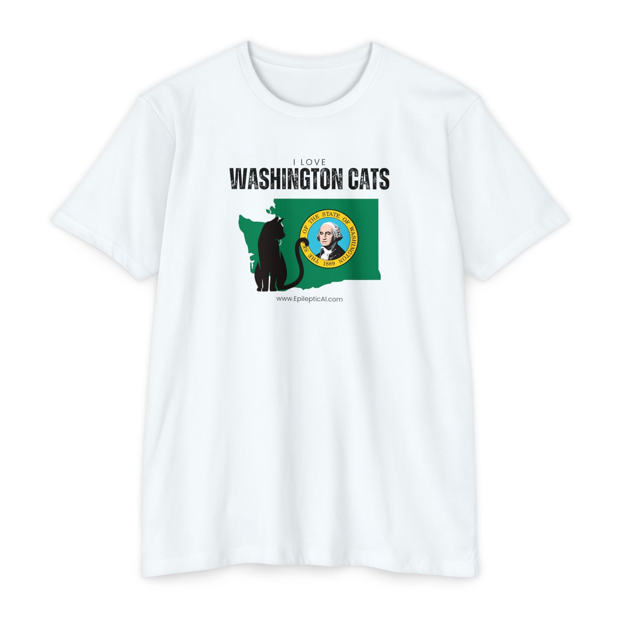 Washington Cats Unisex CVC Jersey T - shirt - T - Shirt - Epileptic Al’s Shop