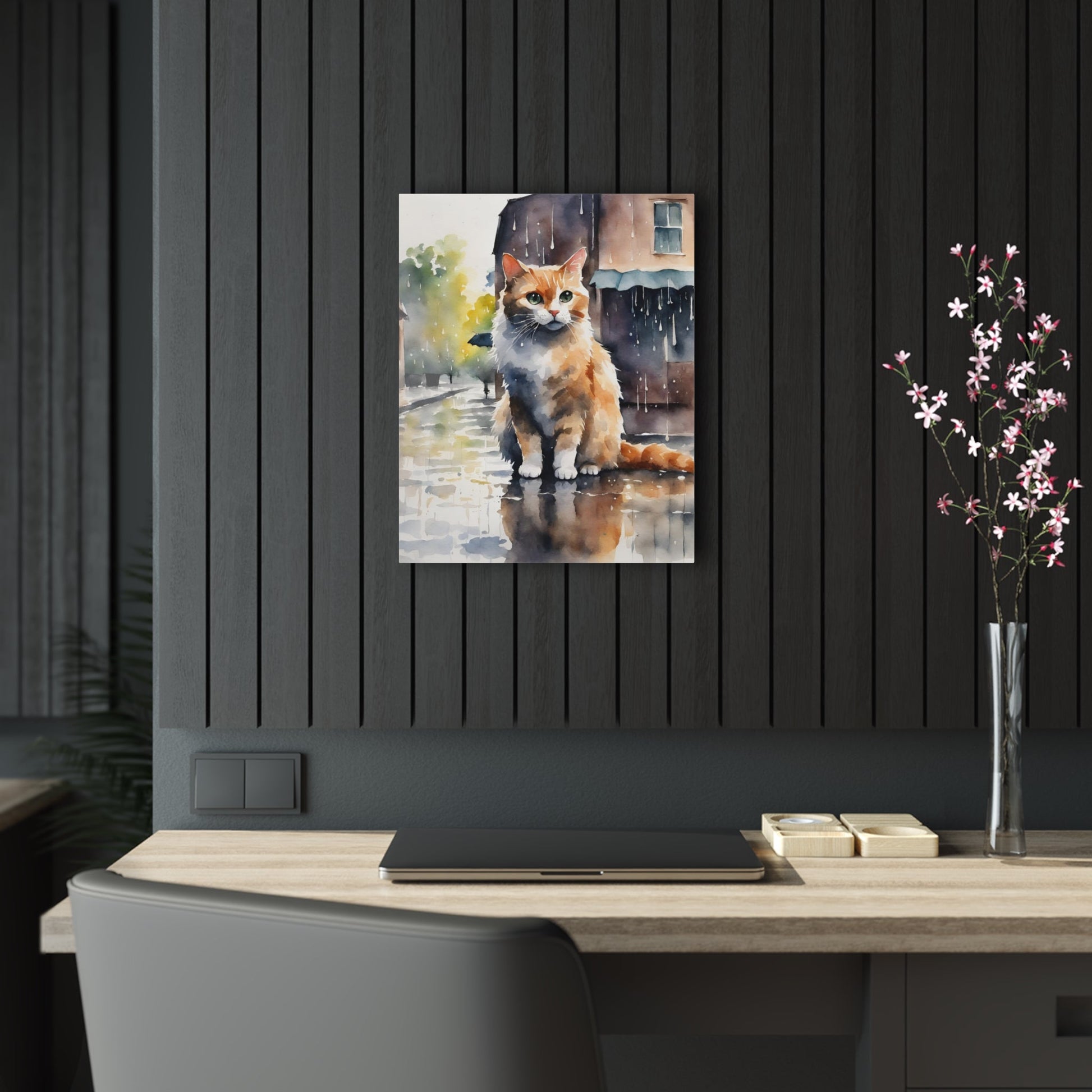 Watercolor Cat Acrylic Prints - Home Decor - Epileptic Al’s Shop