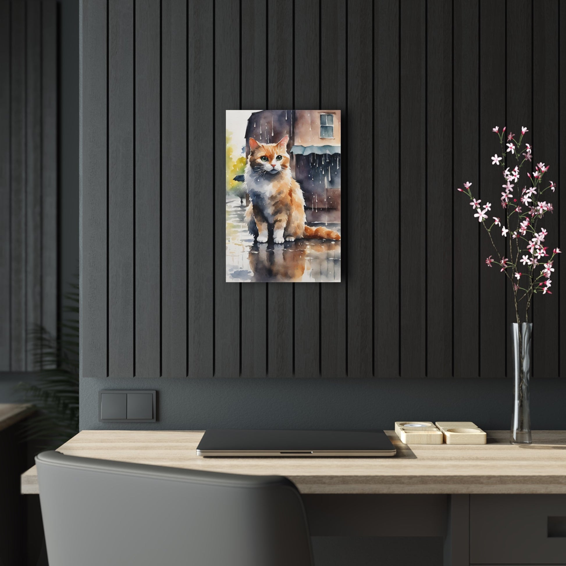 Watercolor Cat Acrylic Prints - Home Decor - Epileptic Al’s Shop