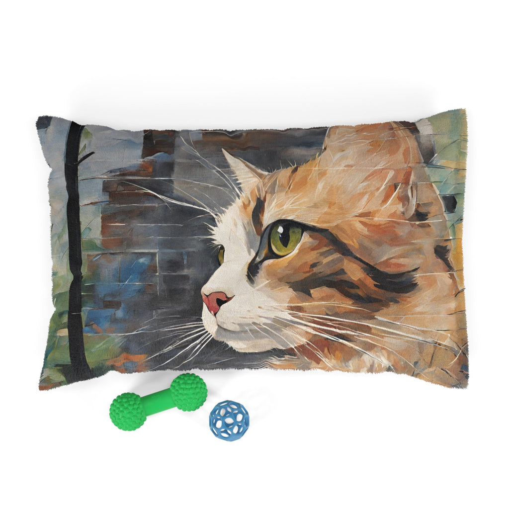 Watercolor Kitty Pet Bed - Pets - Epileptic Al’s Shop