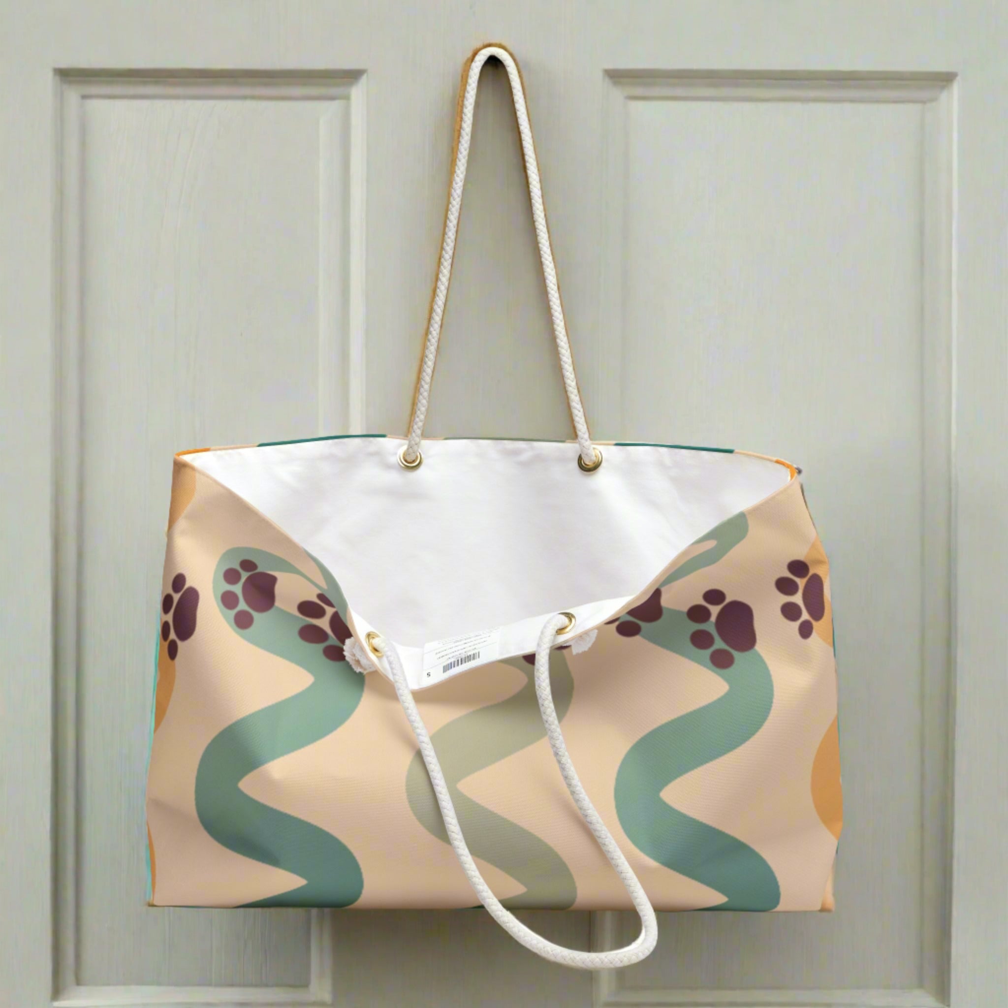 Wavy Paws Weekender Bag - EpiAl's Shop