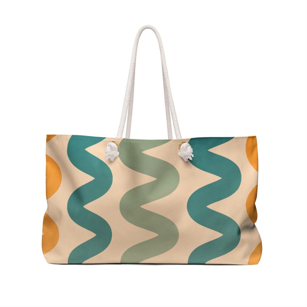 Wavy Paws Weekender Bag - Bags - Epileptic Al’s Shop