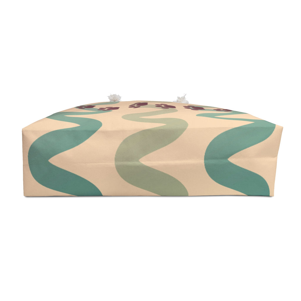 Wavy Paws Weekender Bag - Bags - Epileptic Al’s Shop
