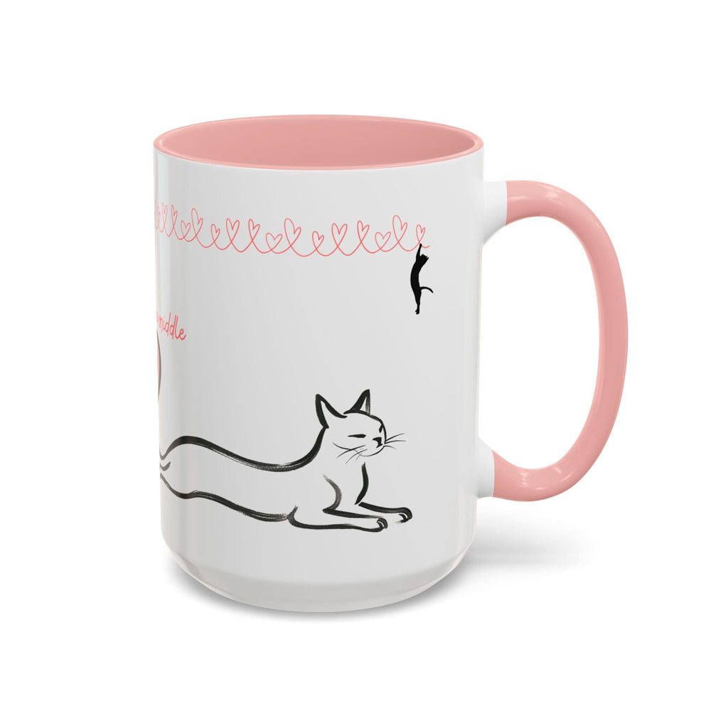 We Meet in the Middle Cat Wraparound Coffee Mug - Drinkware, Coffee Mugs - EpiAl's Shop