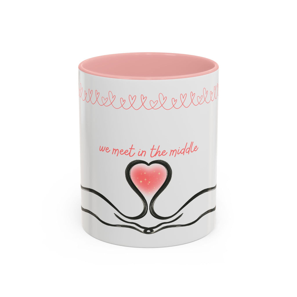 We Meet in the Middle Cat Wraparound Coffee Mug - Drinkware, Coffee Mugs - EpiAl's Shop