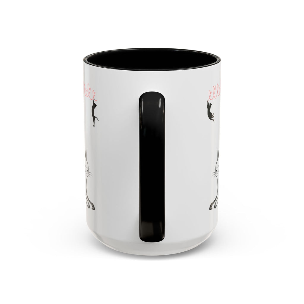 We Meet in the Middle Cat Wraparound Coffee Mug - Drinkware, Coffee Mugs - EpiAl's Shop