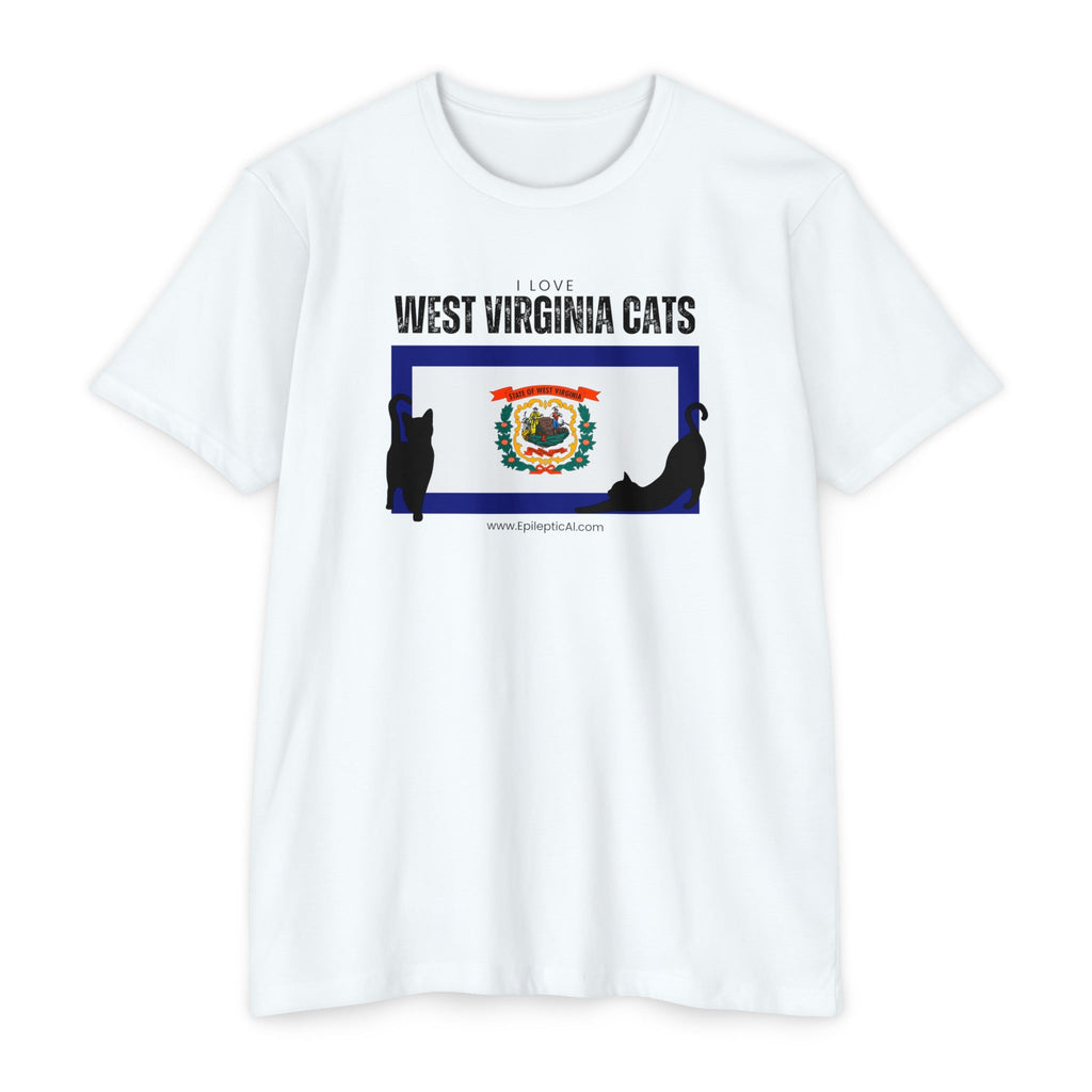 West Virginia Cats Unisex CVC Jersey T - shirt - T - Shirt - Epileptic Al’s Shop