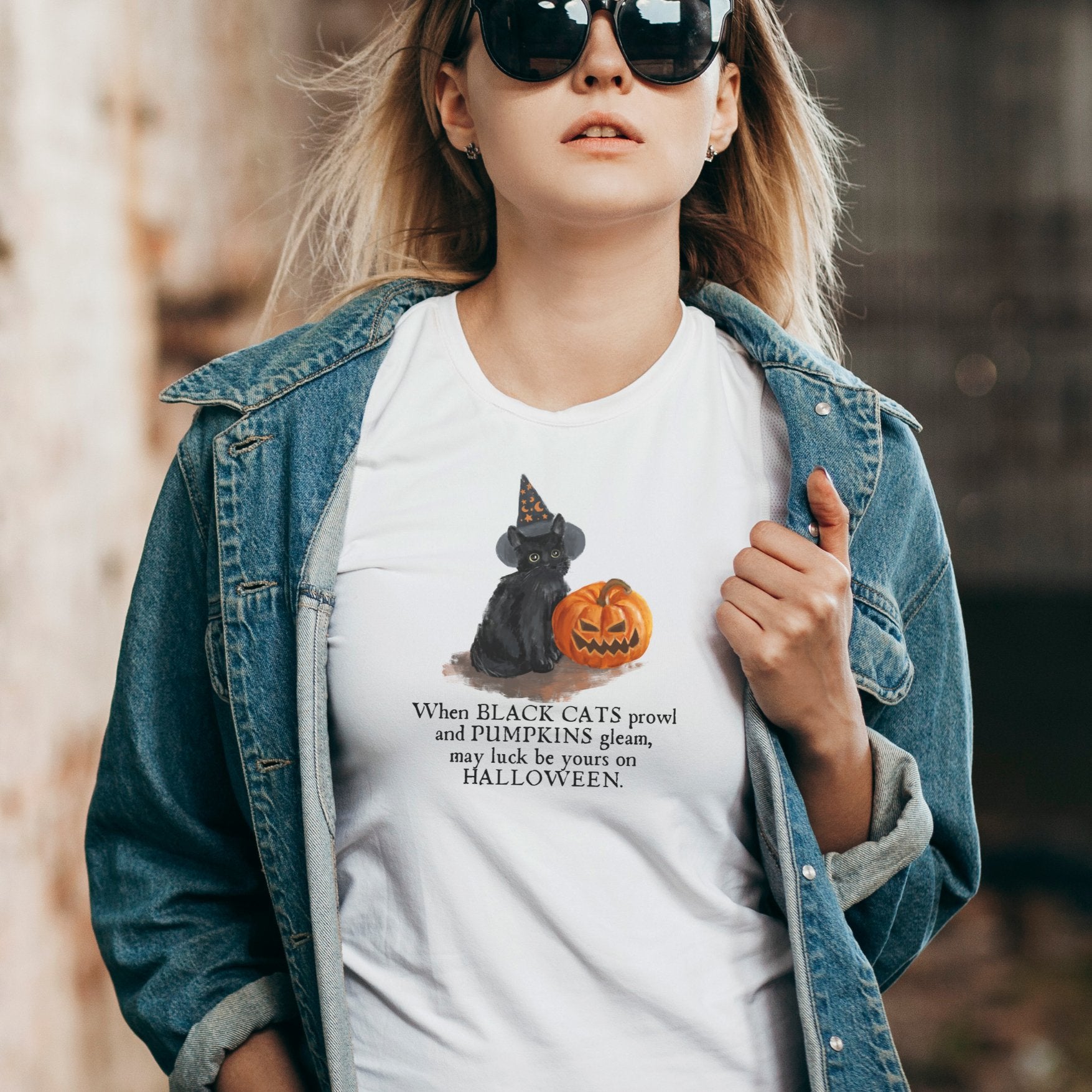 When Black Cats Prowl Unisex Ultra Cotton Long Sleeve Tee - Long - sleeve - EpiAl's Shop