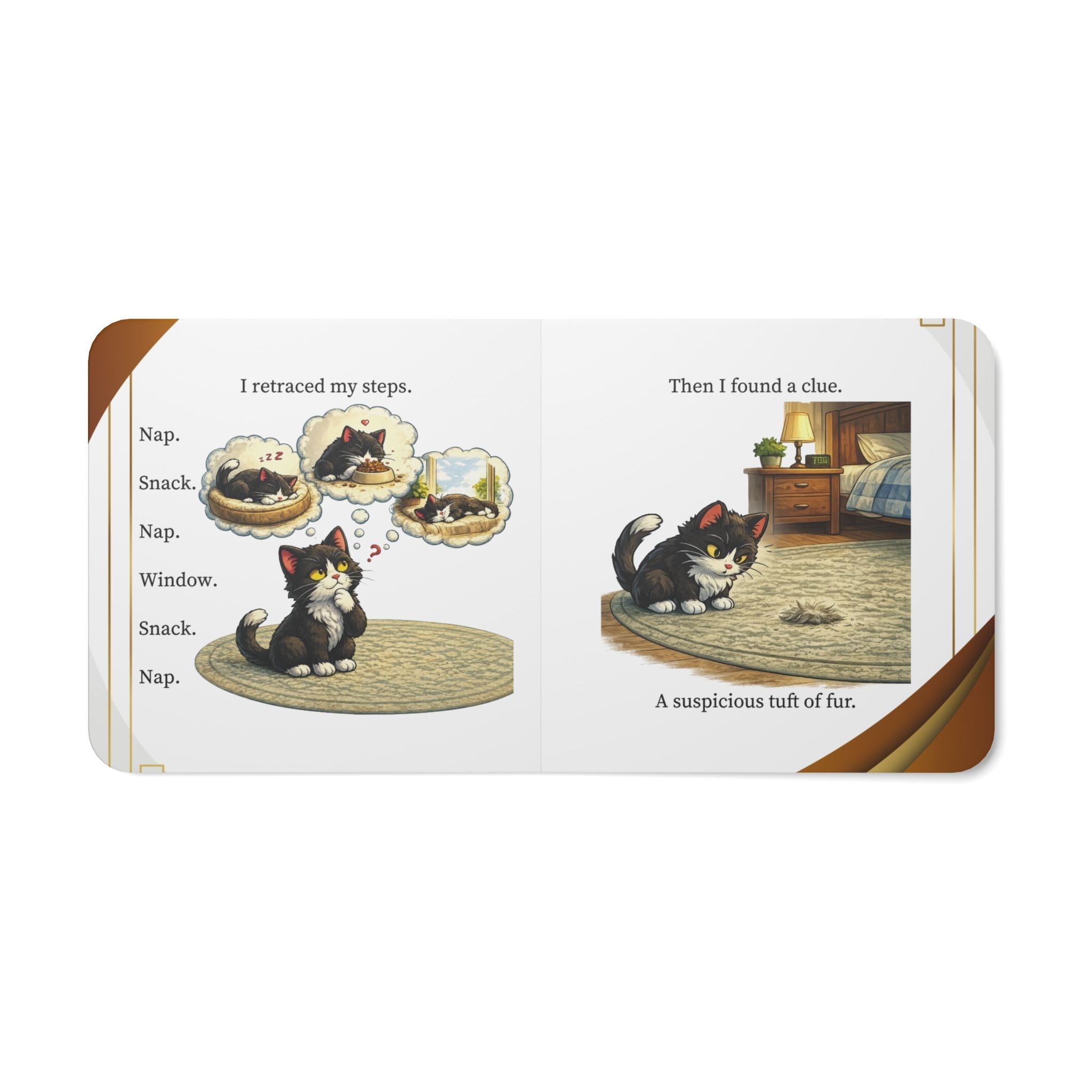 Where Is My Hairball? A Suspense Thriller | Funny Cat Lover Gift Board Book - Books, Board - EpiAl's Shop