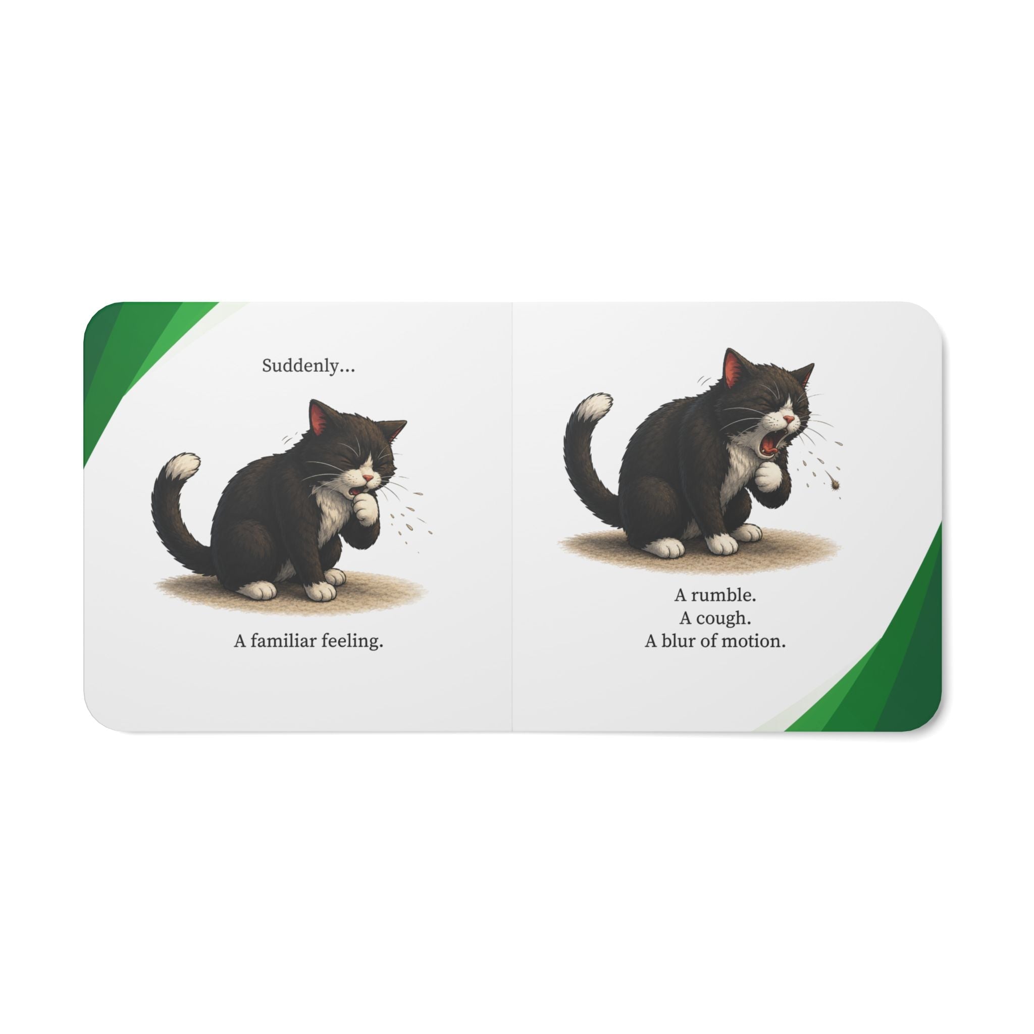 Where Is My Hairball? A Suspense Thriller | Funny Cat Lover Gift Board Book - Books, Board - EpiAl's Shop