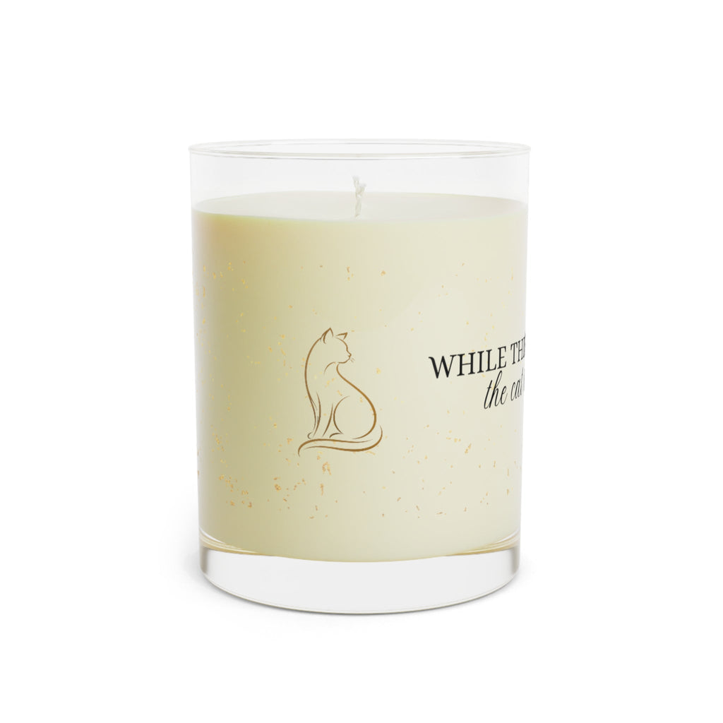 While This Is Burning… The Cat Is Watching – Cat Lover Candle - Decor, Candles, Scented - EpiAl's Shop