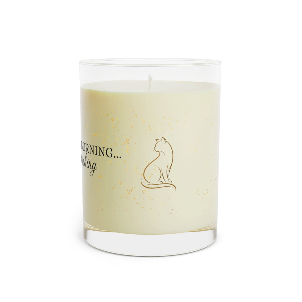 While This Is Burning… The Cat Is Watching – Cat Lover Candle - Decor, Candles, Scented - EpiAl's Shop