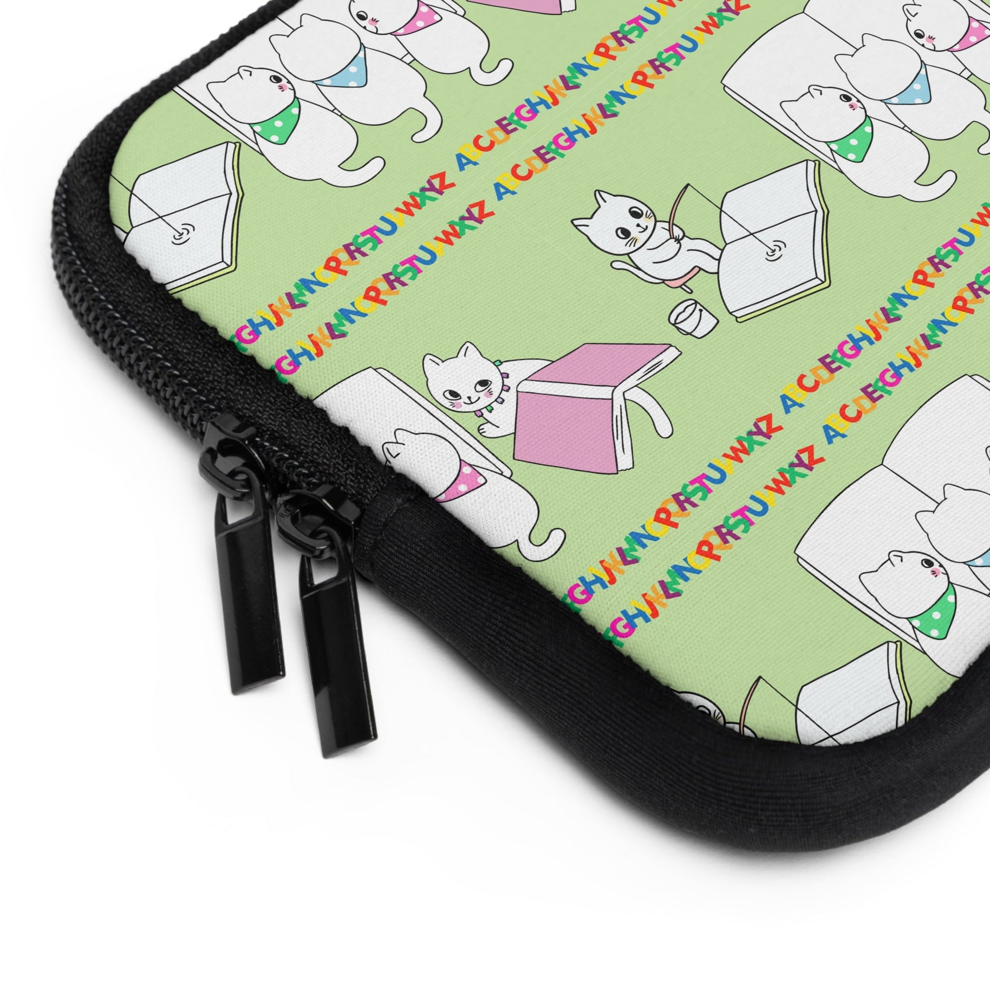 Whimsical Cat Laptop Sleeve - Accessories, Tech, Laptop Sleeves - EpiAl's Shop