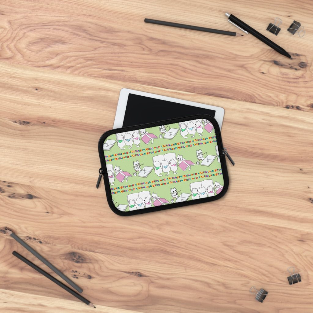 Whimsical Cat Laptop Sleeve - Accessories, Tech, Laptop Sleeves - EpiAl's Shop