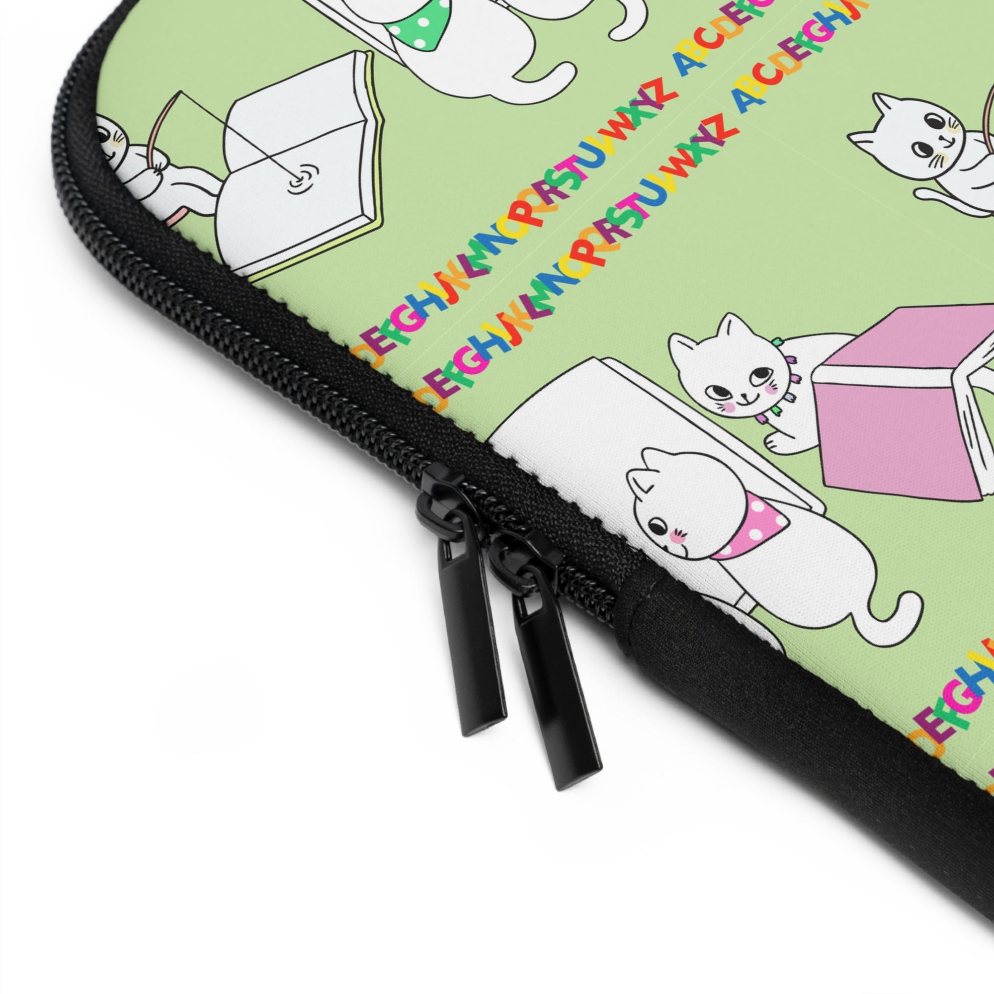 Whimsical Cat Laptop Sleeve - Accessories, Tech, Laptop Sleeves - EpiAl's Shop
