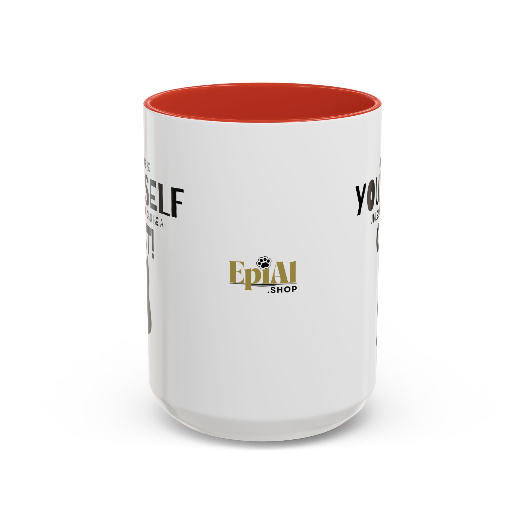 Whimsical Cat Lover Coffee Mug - Always Be Yourself - Drinkware, Coffee Mugs - EpiAl's Shop