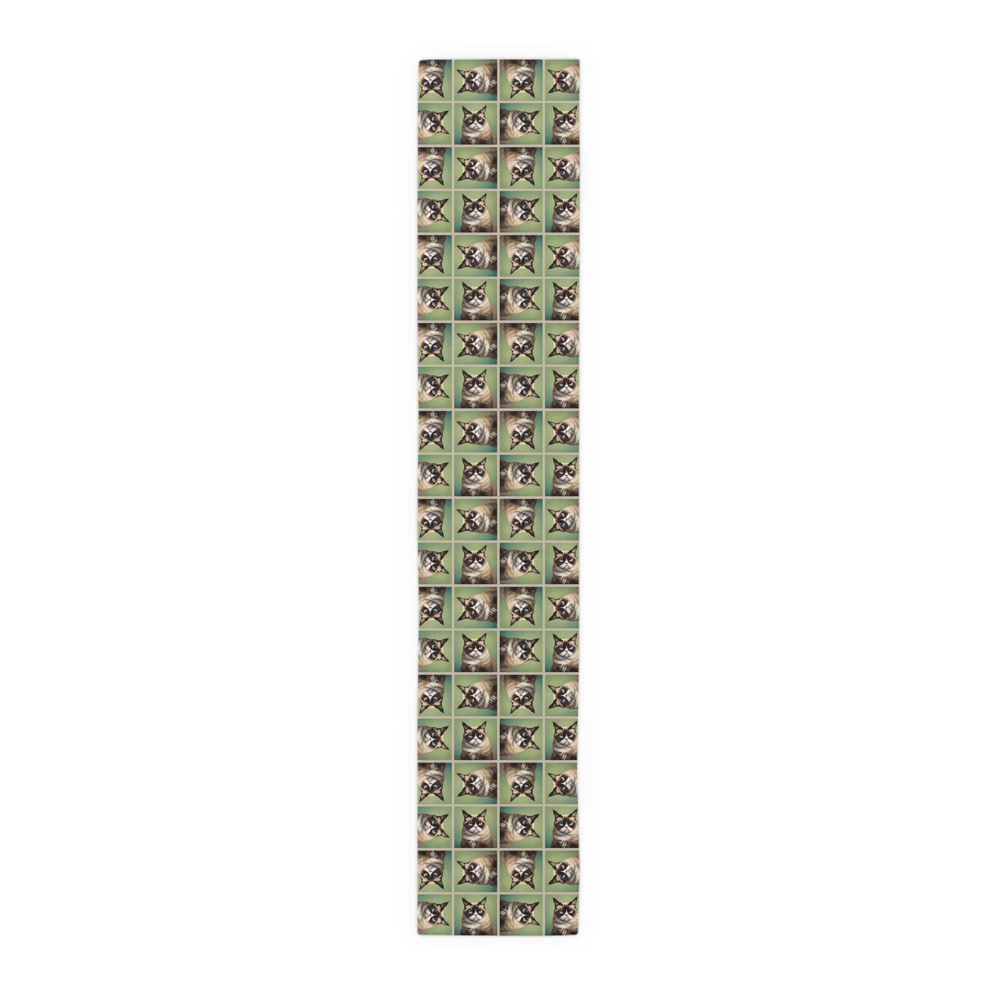 Whimsical Cat Print Table Runner - Perfect for Cat Lovers and Home Decor - Decor, Dining, Table Decor - EpiAl's Shop