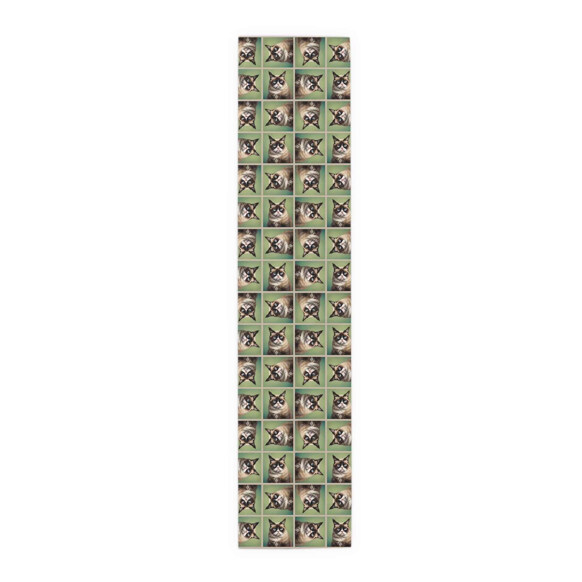 Whimsical Cat Print Table Runner - Perfect for Cat Lovers and Home Decor - Decor, Dining, Table Decor - EpiAl's Shop