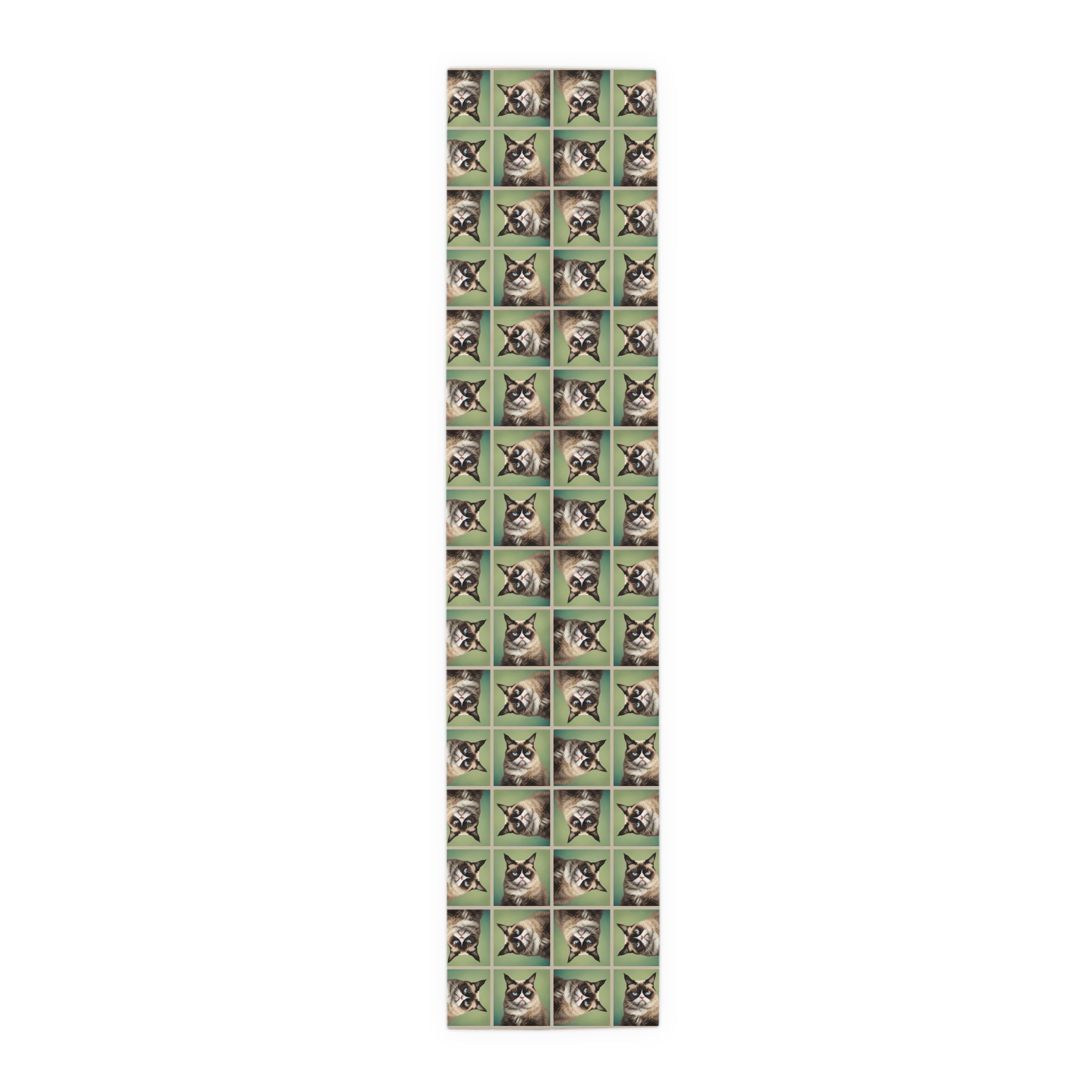 Whimsical Cat Print Table Runner - Perfect for Cat Lovers and Home Decor - Decor, Dining, Table Decor - EpiAl's Shop