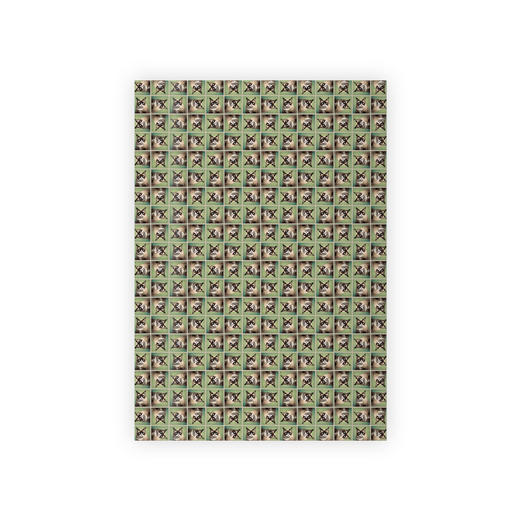 Whimsical Irritable Cat Gift Wrapping Paper Roll - Perfect for Animal Lovers - Paper Products, Gift Wrapping Paper - EpiAl's Shop