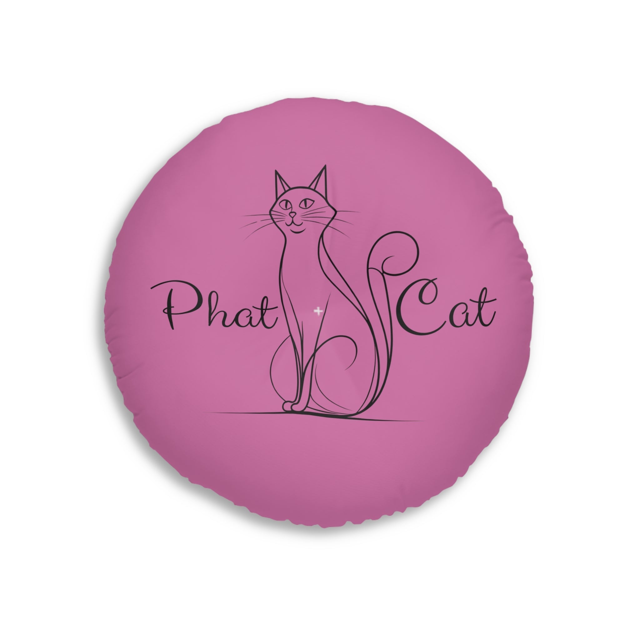 Whimsical Phat Cat Tufted Floor Pillow - Decor, Home, Pillows - EpiAl's Shop
