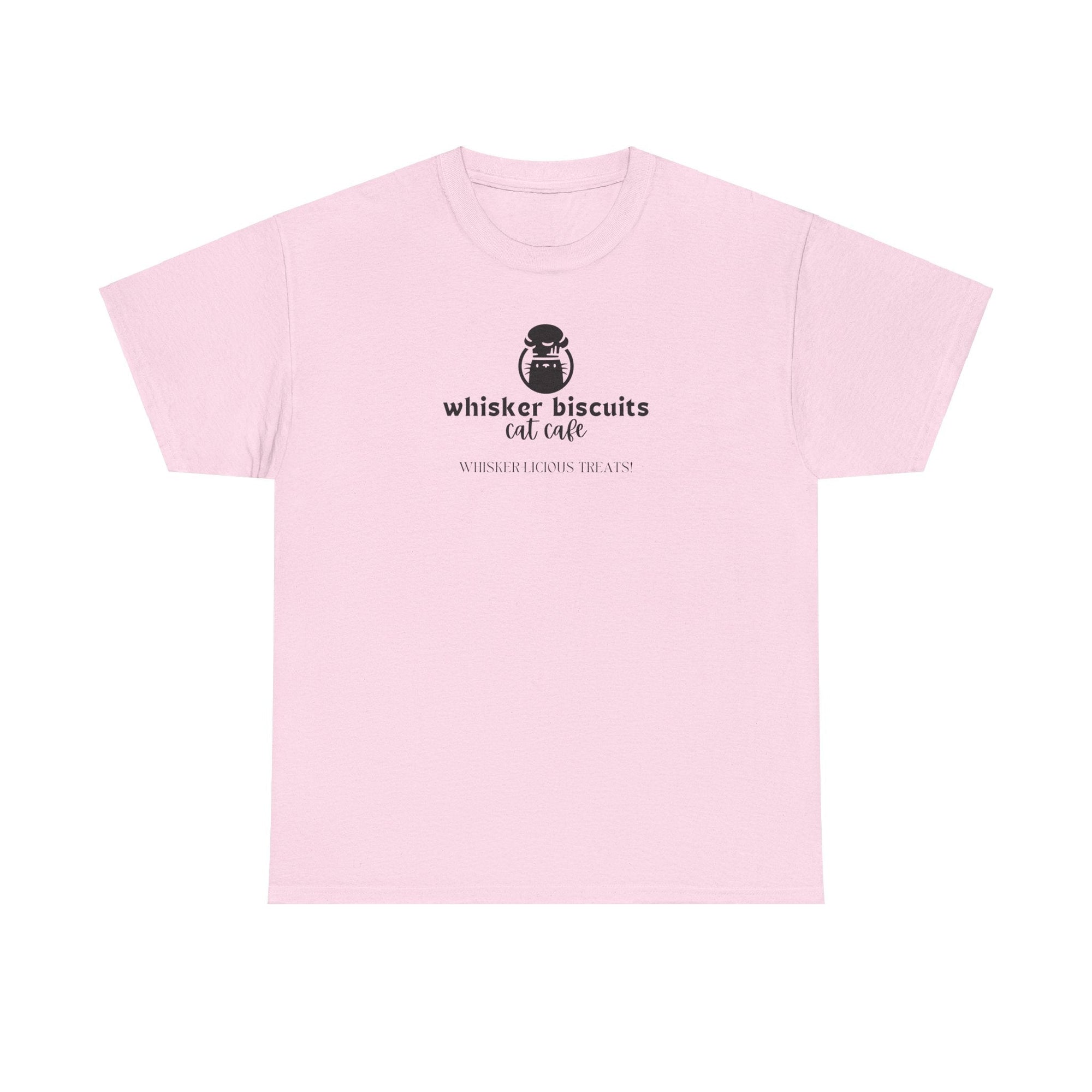 Whisker Biscuits Cat Cafe Unisex Heavy Cotton Tee - T-Shirt - EpiAl's Shop