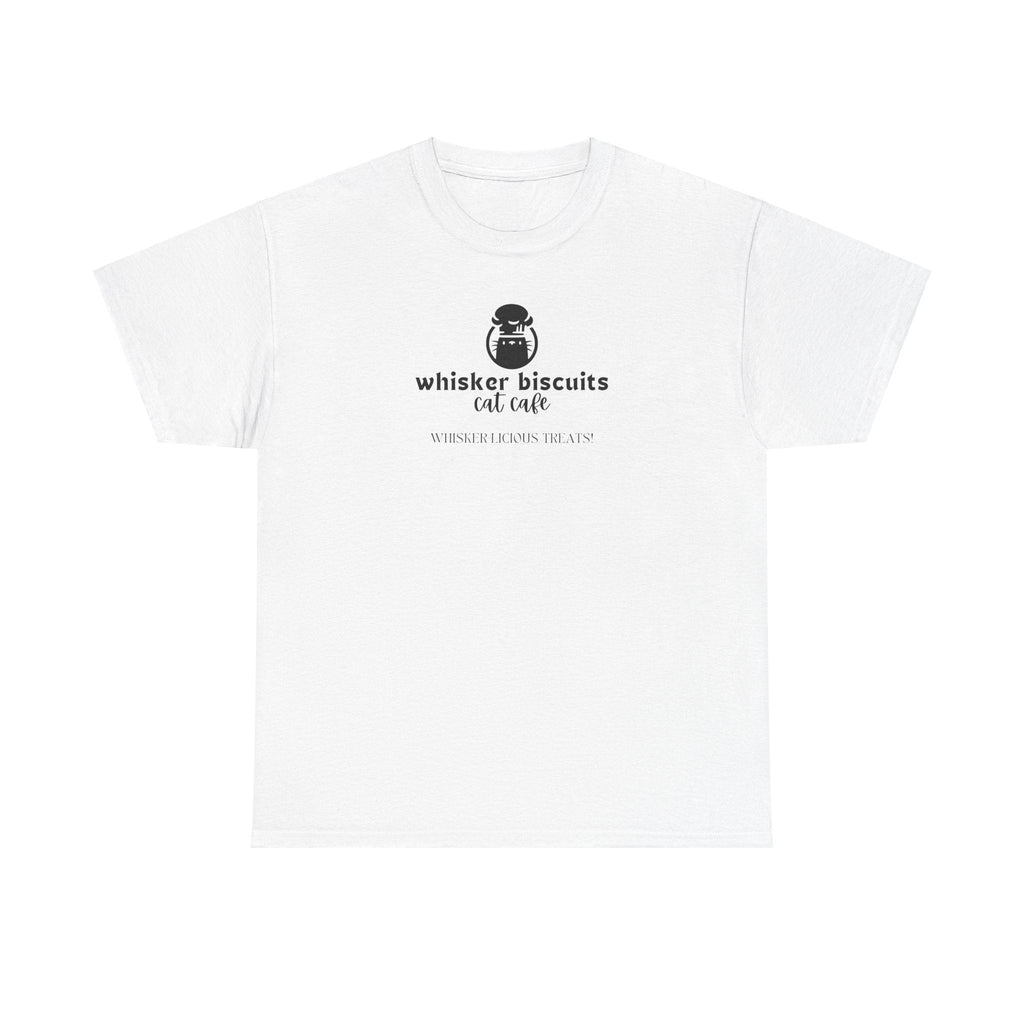 Whisker Biscuits Cat Cafe Unisex Heavy Cotton Tee - T-Shirt - EpiAl's Shop