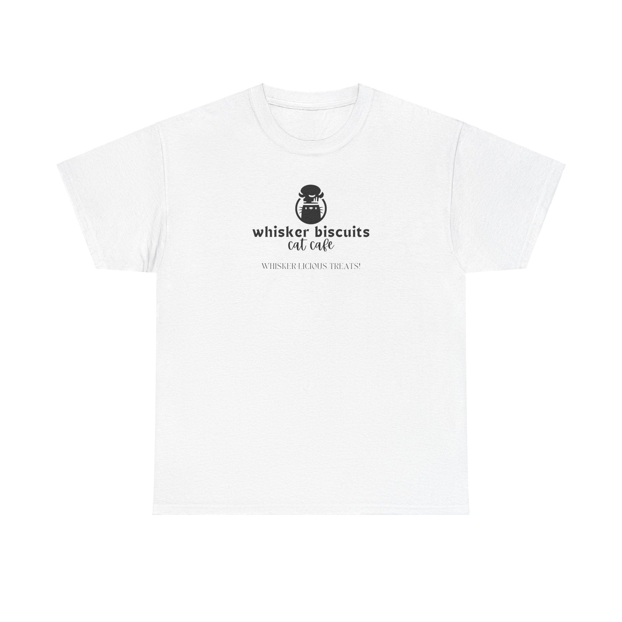 Whisker Biscuits Cat Cafe Unisex Heavy Cotton Tee - T-Shirt - EpiAl's Shop