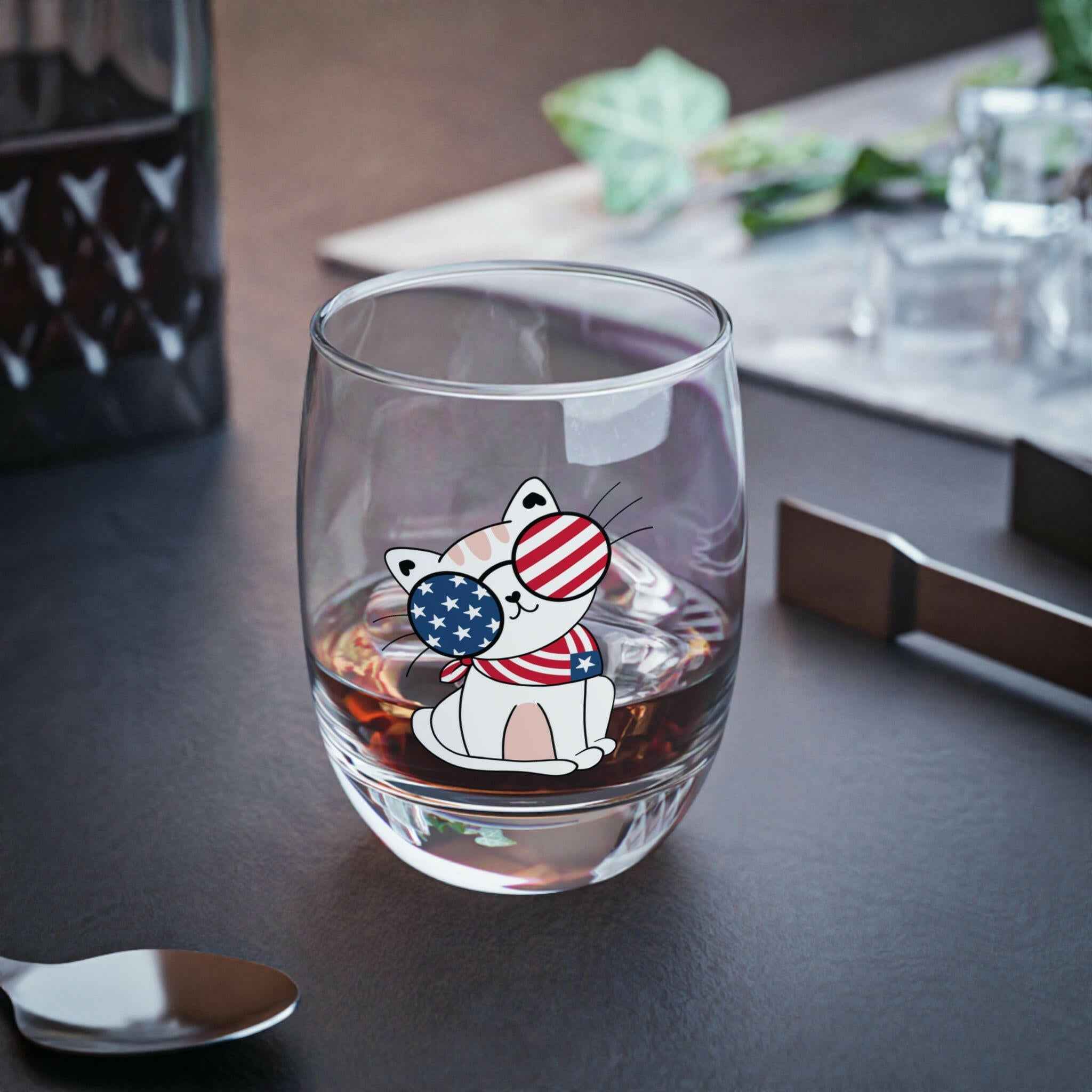 AmeriCat Whiskey Glass - Perfect for Your Favorite Spirits - EpiAl's Shop